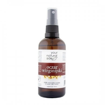 YOUR NATURAL SIDE Hydrolat - Woda - Tonik z Oczaru Wirginijskiego 100ml spray